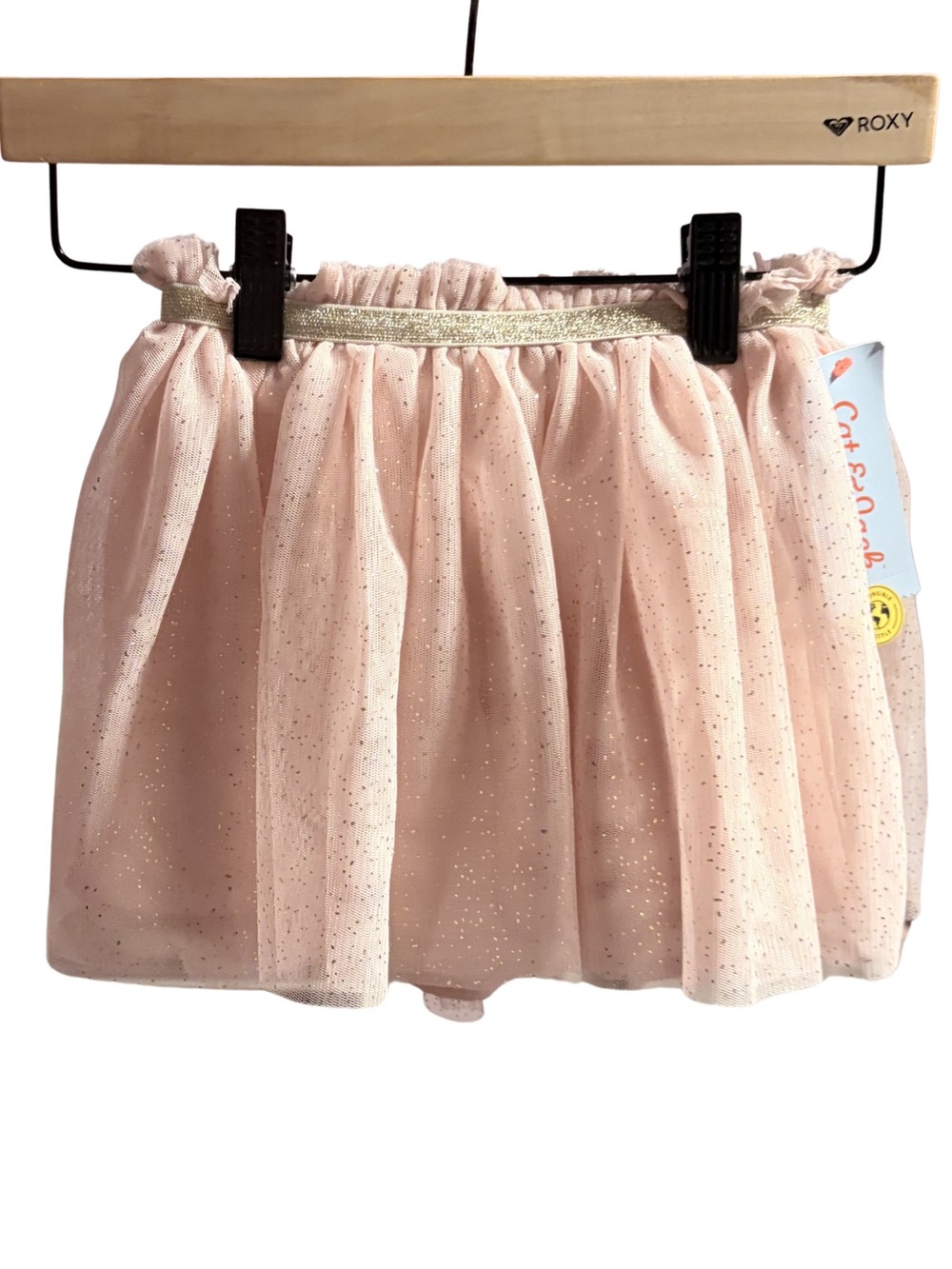 NWT Glitter Tulle Skirt in Pale Pink - Cat and Jack 3T